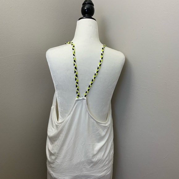 Bench | White Elastic Waist Tiered Dress - Picture 2 of 9